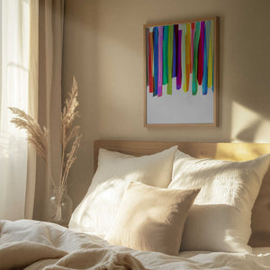 Tablou înramat „Colorful Stripes 2” de Mareike Böhmer