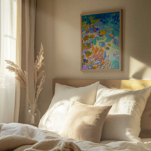 Tablou înramat „Vibrant Reef Dream” de Dorothy Fagan