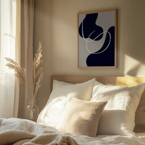 Tablou înramat „Scandi Abstract 3” de Anne-Marie Volfova