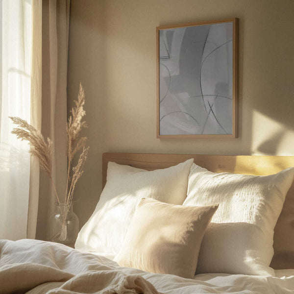 Tablou înramat „Gestual #7” de Alma