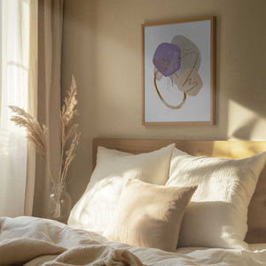 Tablou înramat „Cool Shapes 3” de Sally Ann Moss