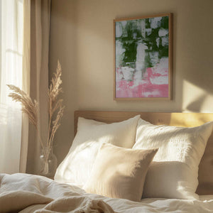 Tablou înramat „Olive Pink” de Ejaaz Haniff