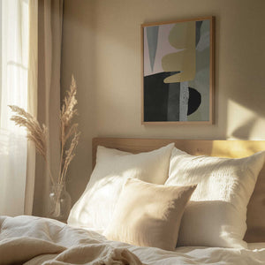 Tablou înramat „Abstract Layers” de Little Dean