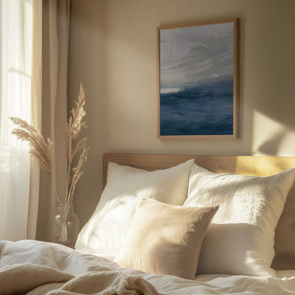 Tablou înramat „Ocean's Tranquility” de Little Dean