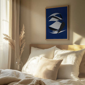 Tablou înramat „Asymmetrical Shapes” de Little Dean