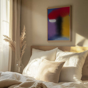 Tablou înramat „Colorful Cascade” de Little Dean