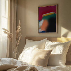 Tablou înramat „Slow Spread Colors” de Little Dean