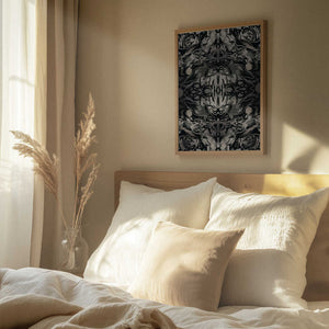 Tablou înramat „Organic Symmetrical Abstraction” de Little Dean