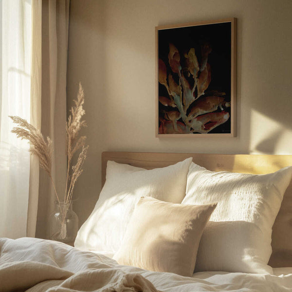 Tablou înramat „Night Plant” de Dan Hobday