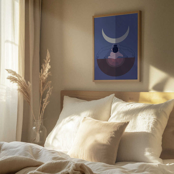 Tablou înramat „Winter Solstice” de Amanda Leon