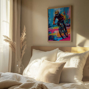 Tablou înramat „Sport Cycler 6” de Justyna Jaszke
