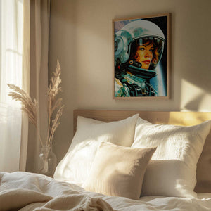 Tablou înramat „Astronaut Poster 1” de Taudalpoi