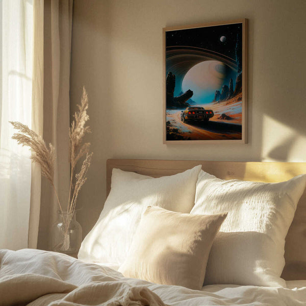 Tablou înramat „Ultimate Space Racer” de Taudalpoi