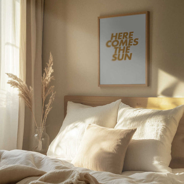 Tablou înramat „Sunlit Arrival” de THE MIUUS STUDIO