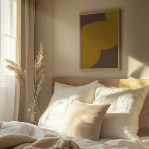 Tablou înramat „Golden Flow” de THE MIUUS STUDIO