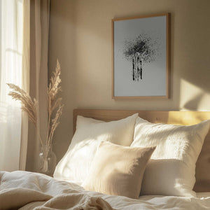 Tablou înramat „Brush splatters #5” de Imaginative