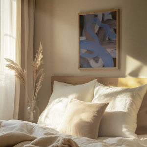 Tablou înramat „Abstract Brush Strokes 124X” de Mareike Böhmer