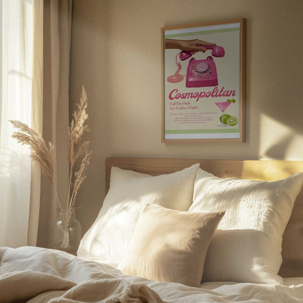 Tablou înramat „Jlr Cocktails Cosmopolitan” de Jenny Liz Rome