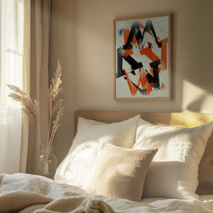 Tablou înramat „Bold Chaos” de Petr Strnad