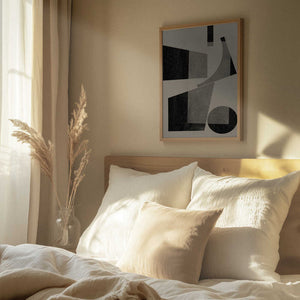 Tablou înramat „Geometric Harmony” de THE MIUUS STUDIO