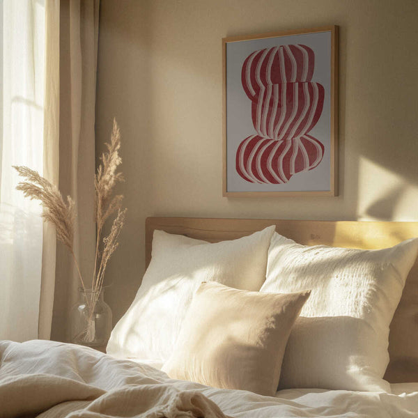 Tablou înramat „Striped Balance” de THE MIUUS STUDIO