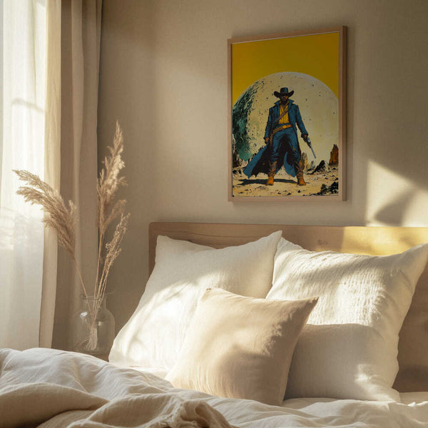 Tablou înramat „Yellow Justice” de Taudalpoi