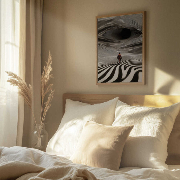 Tablou înramat „Op Art Journey” de Taudalpoi