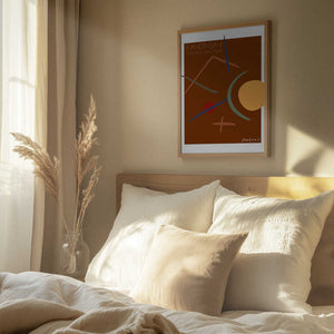 Tablou înramat „Geometric Harmony” de Treechild