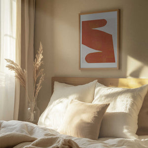Tablou înramat „Orange Silhouette” de THE MIUUS STUDIO