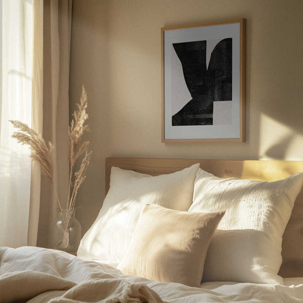 Tablou înramat „Dark Silhouette Form” de THE MIUUS STUDIO