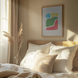 Tablou înramat „Colorful Forms” de THE MIUUS STUDIO