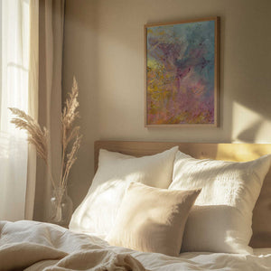 Tablou înramat „Pastel Pink Dreams” de Dorothy Fagan