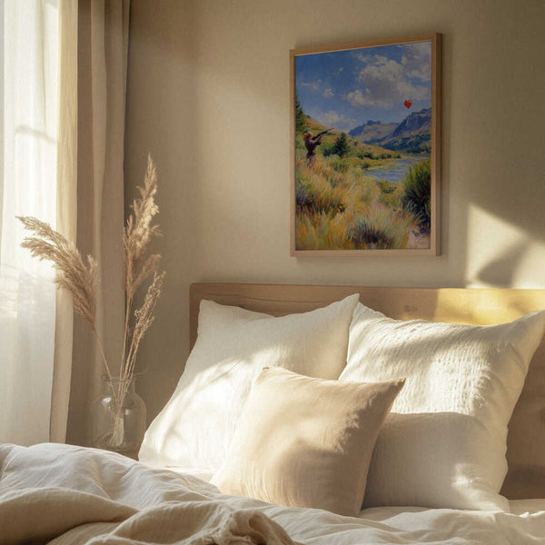 Tablou înramat „Shooting for love” de Dikhotomy