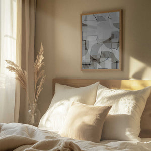 Tablou înramat „Neutral Curves 7” de cartissi