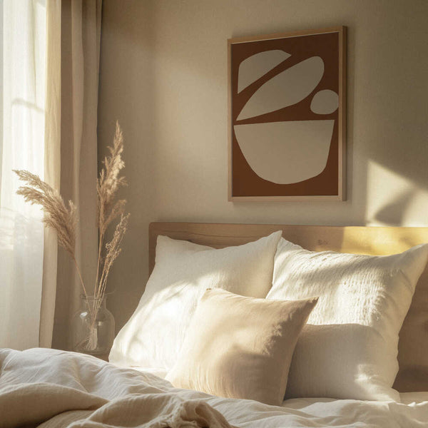 Tablou înramat „Abstract Balance” de Treechild