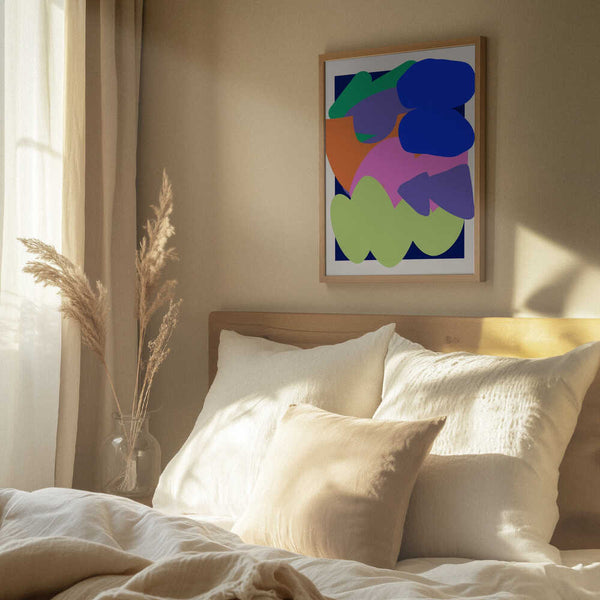 Tablou înramat „HARMONIE VISUELLE” de RS LAB STUDIO