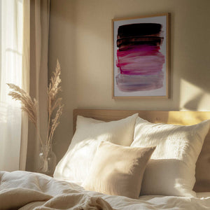 Tablou înramat „Abstract Brush Strokes 184” de Mareike Böhmer