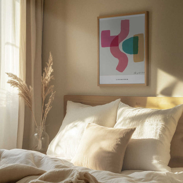 Tablou înramat „Shapes in Motion” de Treechild