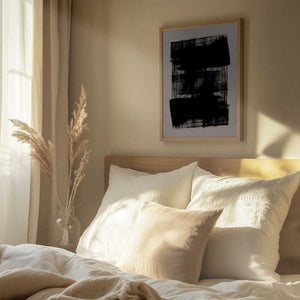 Tablou înramat „Abstract Brush Strokes 180Y” de Mareike Böhmer