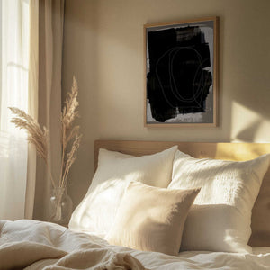 Tablou înramat „Abstract Brush Strokes 180Z” de Mareike Böhmer