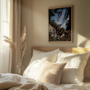 Tablou înramat „Zambezi Retreat” de Mikhail Siskoff
