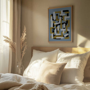 Tablou înramat „Abstract Pathways” de THE MIUUS STUDIO