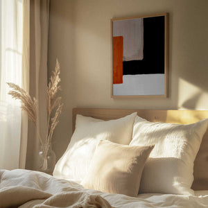Tablou înramat „Abstract Minimal Pattern” de ThingDesign