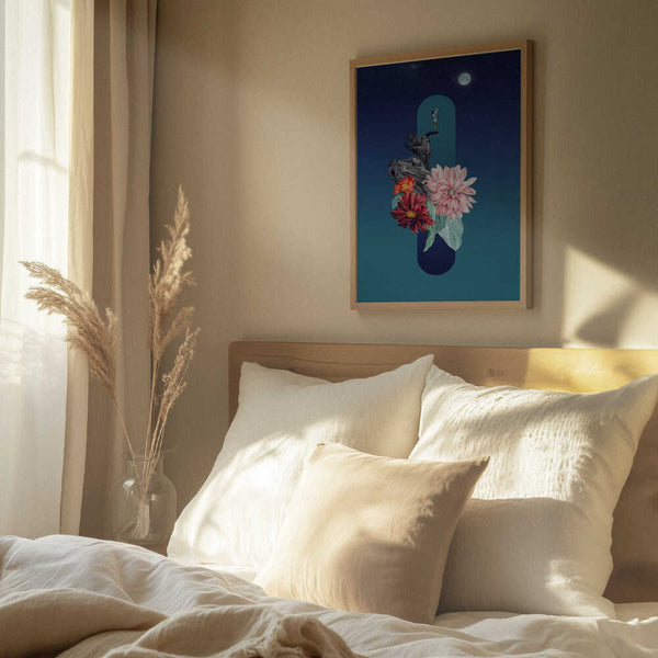 Tablou înramat „Full Moon” de Dominik Przerwa