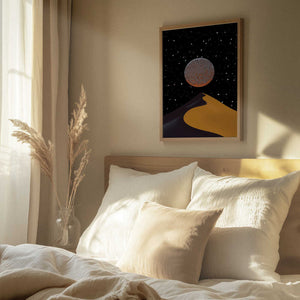 Tablou înramat „Celestial Dunescape” de Nicholas