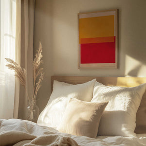 Tablou înramat „Bold Color Blocks” de Vitor Costa