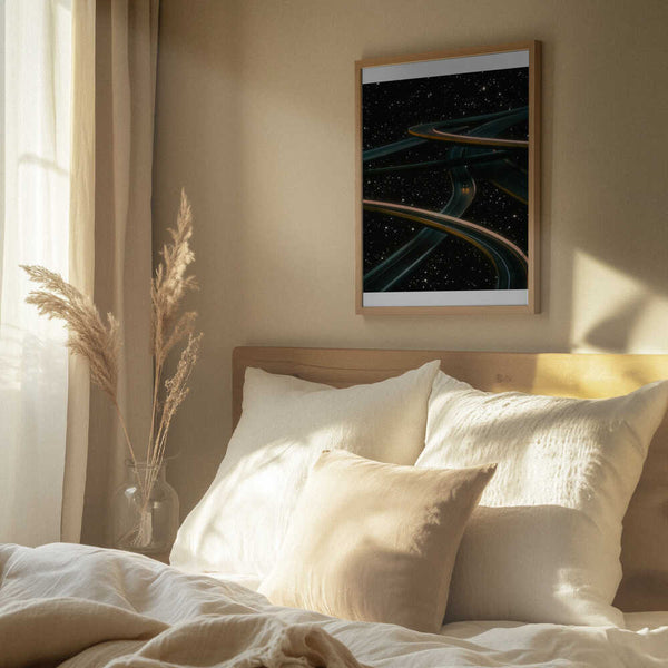 Tablou înramat „Driving Alone Thinking of You” de Taudalpoi