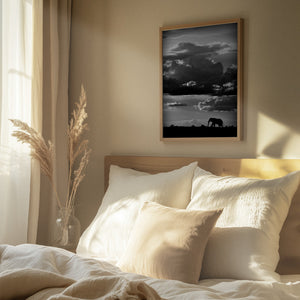 Tablou înramat „He walks under an African Sky” de WildPhotoArt