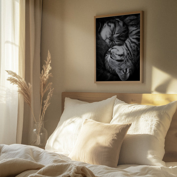 Tablou înramat „Yin and Yang” de Andrea Jancova