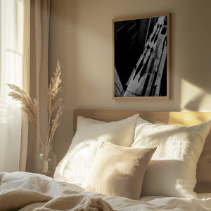Tablou înramat „Queen Street” de Jian Wang